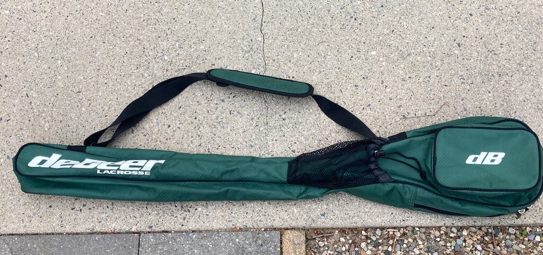 DeBeer never Used  Lacrosse bag forest green