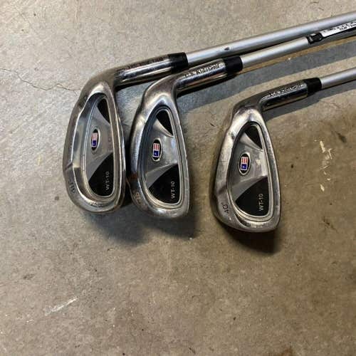 USKG Junior Golf Clubs 7/8 Irons and Pitching Wedge 60" Child Height