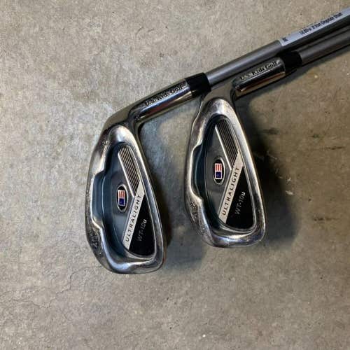 USKG Junior Golf Clubs 8 Iron and Pitching Wedge 60" Child Height