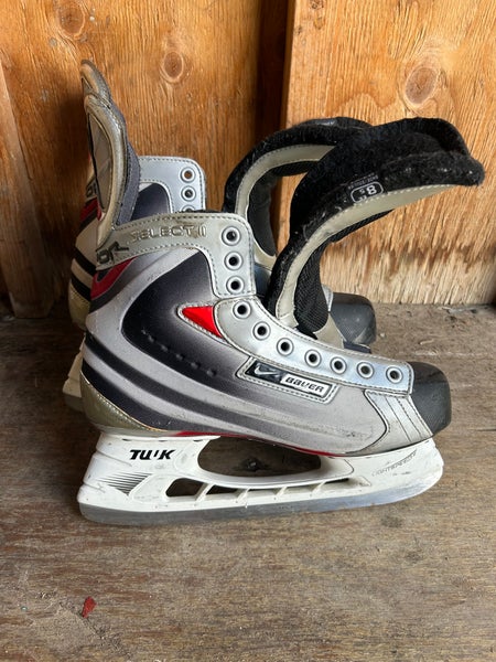 Bauer Select II Size 8.5EE Hockey Skates, Excellent Condition