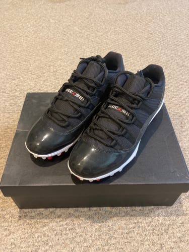 Men’s Size 12.5 Black Air Jordan Cleats