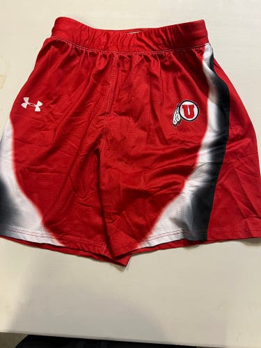 University of Utah Lacrosse Team Issued Practice Shorts (medium)