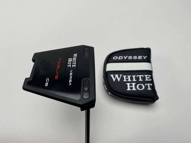 Odyssey White Hot Versa Twelve CS Putter 34" SuperStroke Flatso 2.0 RH HC NEW