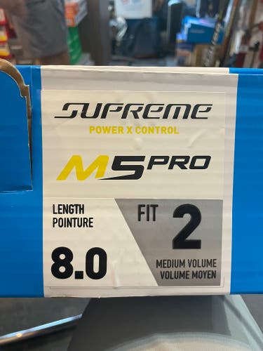 New Senior M5 Pro Skate Fit 2 Size 8 *No Steel*