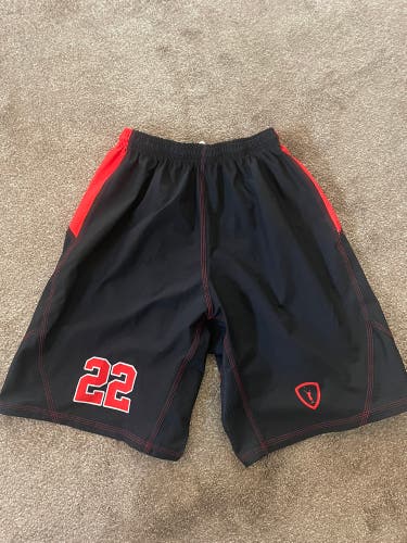 Black Texas Tech Lacrosse Shorts