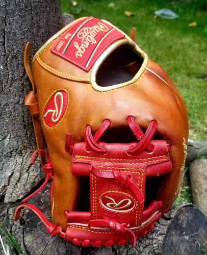 Used Rawlings Right Hand Throw Infield Heart of the Hide Baseball Glove 11.5"