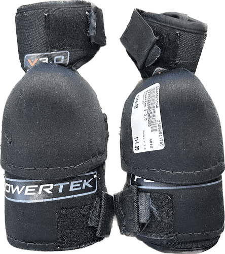 Used Powertek V 3.0 Sm Hockey Elbow Pads