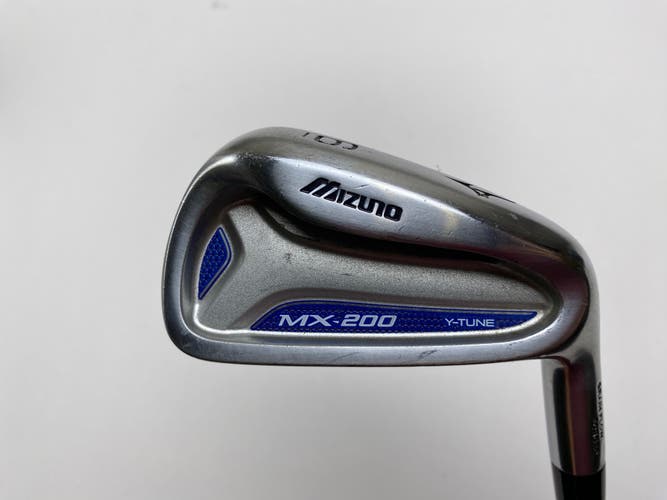 Mizuno MX 200 Single 6 Iron NS Pro 1050 GH 65g Regular Graphite Mens +1/2'' RH