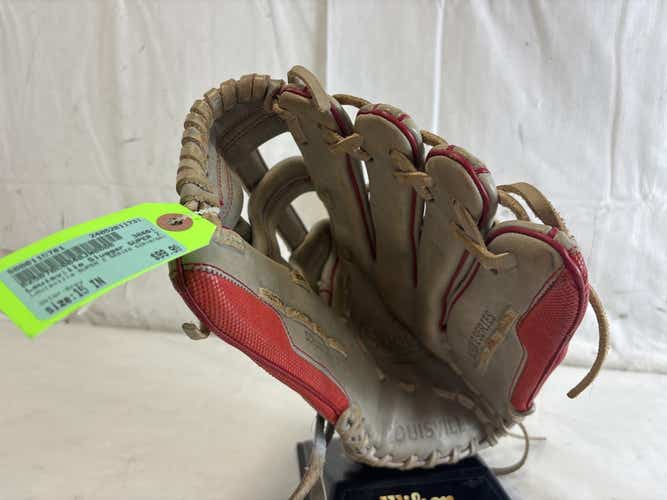 Used Louisville Slugger Super Z Series Szr181500 15" Leather Softball Fielders Glove