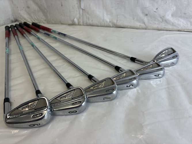 Used Titleist Ap2 Forged 4-pw Regular Flex Steel Shaft Golf Iron Set Irons (missing 6 Iron)