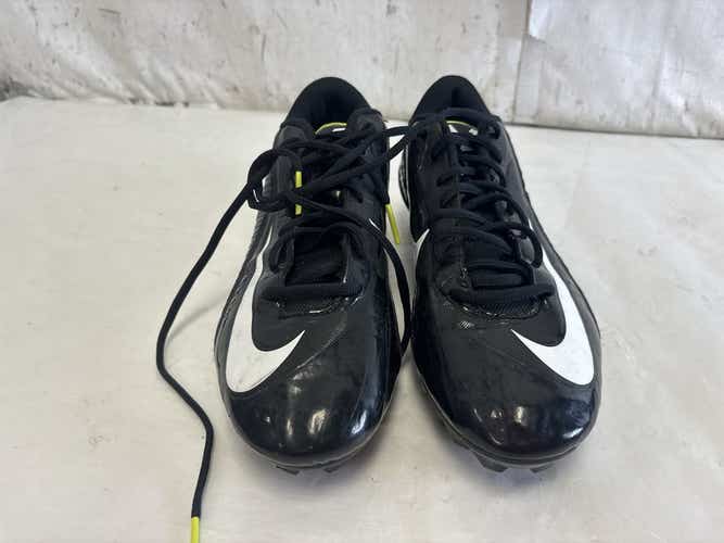 Used Nike Vapor Strike 4 642787-001 Mens 10.5 Molded Football Cleats
