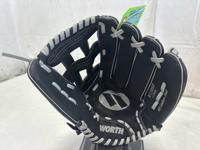 Used Worth W130hb 13" Leather Shell Softball Fielders Glove - Like New