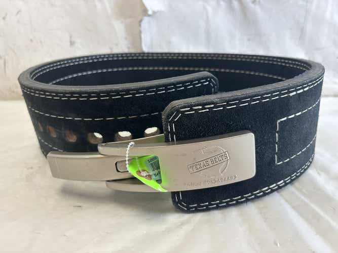 Used Texas Belts Brahma Lg 4" Leather Weight Belt