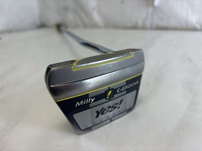 Used Yes! C-groove Milly Mallet Golf Putter 36"