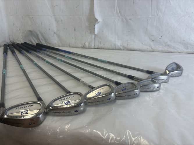 Used Tommy Armour Silver Scot 3i-pw Regular Flex Graphite Shaft Golf Iron Set (missing 7 Iron)