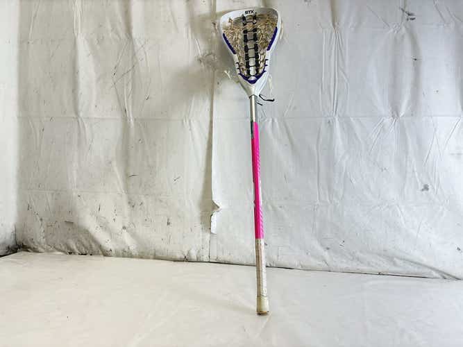 Used Stx Attak 35 1 2" Junior Girls Complete Lacrosse Stick