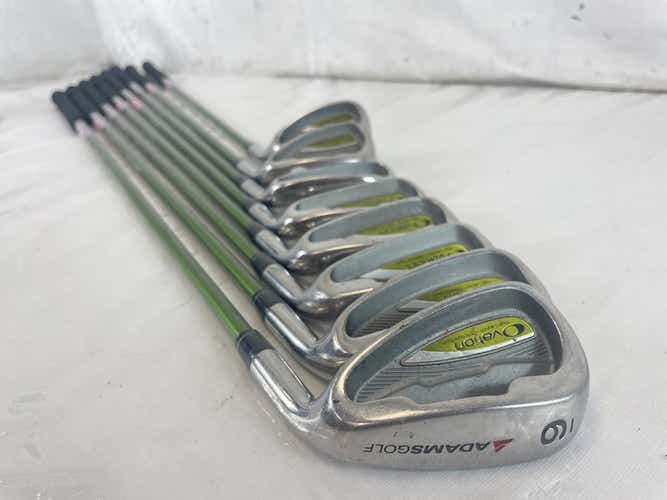 Used Adams Golf Ovation 4i-gw Aw Regular Flex Graphite Shaft Iron Sets