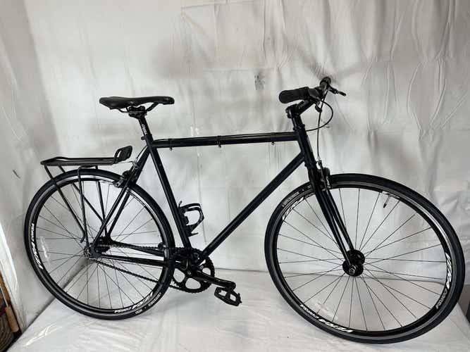 Used 2014 Fuji Declaration 56cm Frame 1-speed Mens Bicycle Fixie Bike