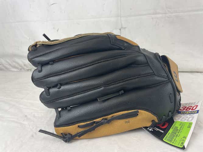 New Wilson A360 A03630tres314 14" Leather Softball Fielders Glove
