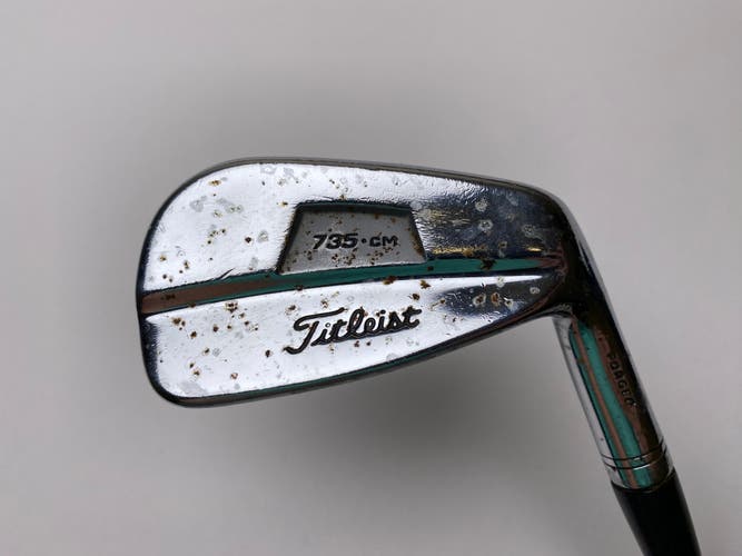 Titleist 735.CM Chrome Single 8 Iron True Temper Dynamic Gold S300 Stiff RH