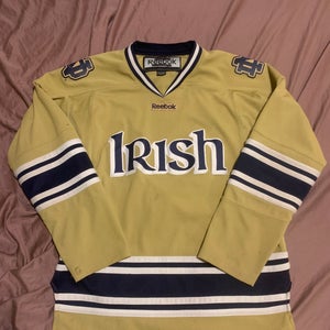 Vintage University Of Notre Dame Reebok Alternate Jersey