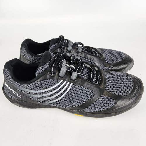 Merrell Pace Glove 3 Black Vibram Barefoot Trail Running Shoes Womens Size 6