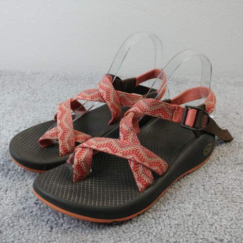 Chaco ZX2 Womens 8 Classic Athletic Sport Sandals Coral Pink Shoes