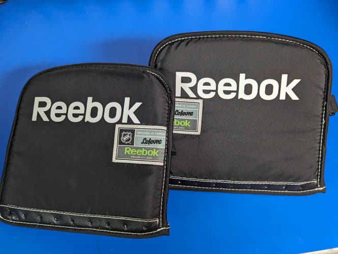 Reebok goalie pads black Thigh boards