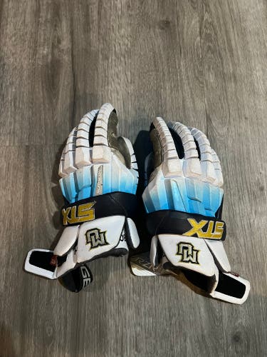 Custom STX Large Surgeon RZR Lacrosse Gloves