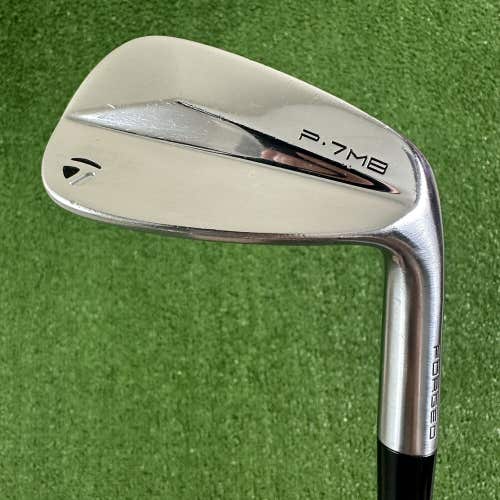 TaylorMade P7MB Forged 2021 Pitching Wedge PW KBS $ Taper 130 Extra Stiff Flex