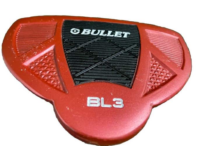 Bullet Golf BL3 Red Single Ball Mallet Putter Steel Shaft 35" Nice Grip RH SWEET