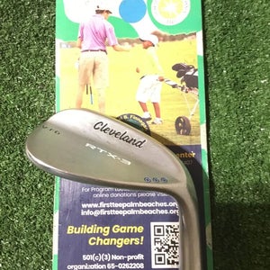 Cleveland RTX-3 V-FG 60* Lob Wedge LW Wedge Flex Steel Shaft