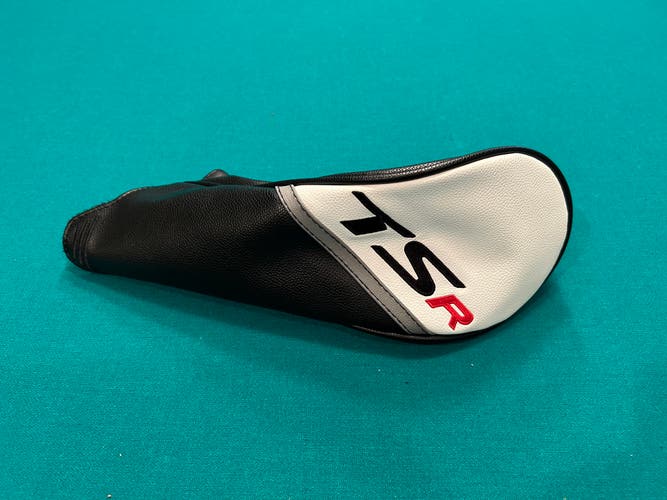 Titleist New TSR Leather Hybrid/Rescue Headcover, Black / White / Red