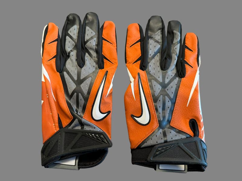 【新品未使用】vaper jet texas Longhorns Nike Texas Longhorns 2013 Red River Rivalry Vapor Jet 2.0 Gloves