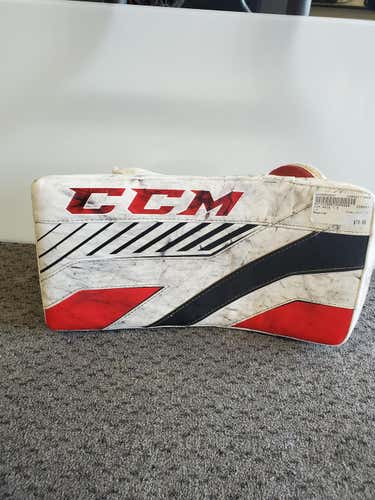 Used Ccm Axis 1.5 Regular Goalie Blockers
