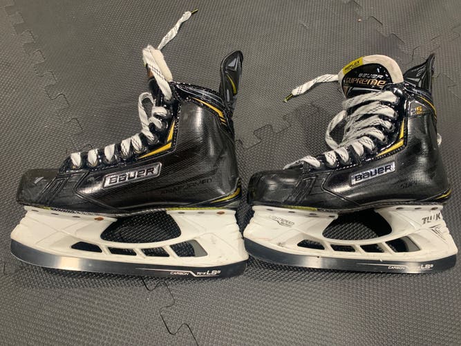 Used Senior Bauer 7D Supreme 2S Hockey Skates