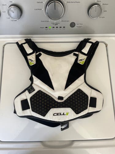 Used Large STX Cell V Shoulder Pads