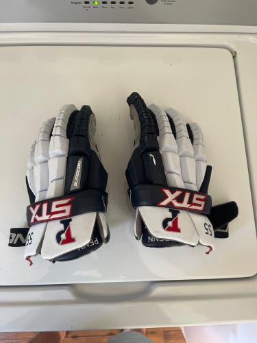 Used STX 13" Surgeon RZR Lacrosse Gloves