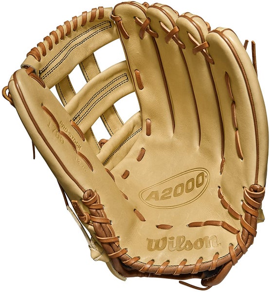 Wilson A2000 1799 Outfield Baseball Glove (New) 12.75" - Blonde/Saddle Tan