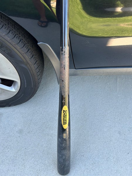 Used 2022 Baum BBCOR Certified Wood Composite 28 oz 31" Gold Stock Bat