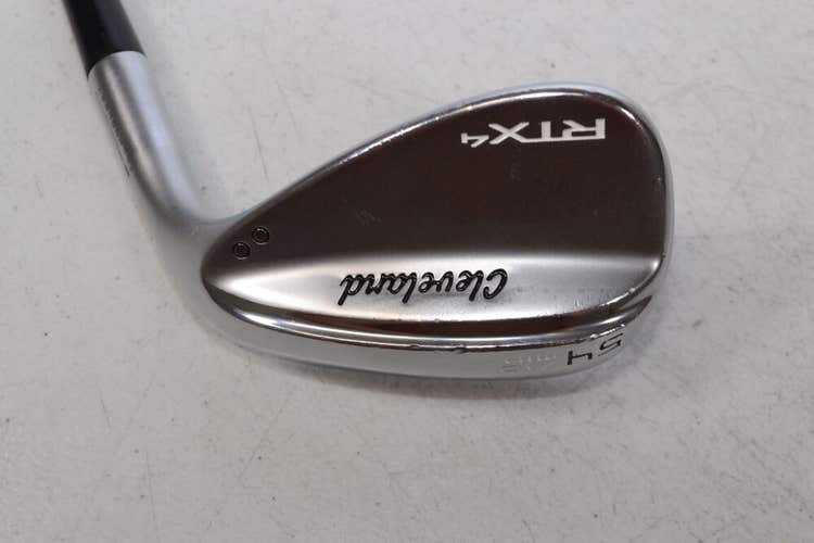 Cleveland RTX-4 Tour Satin 54*-10 Wedge Right KBS Hi-Rev 2.0 Steel # 174209