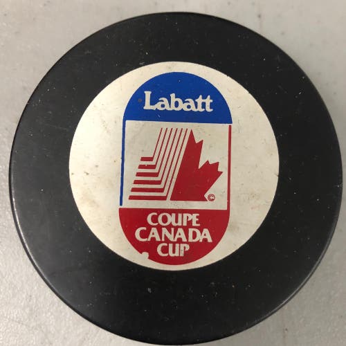 Labatt Canada Cup puck