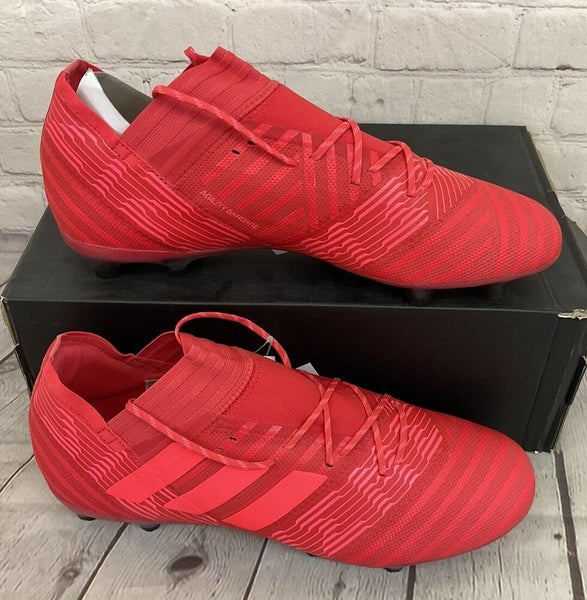 Adidas CP8971 Nemeziz 17.2 FG Men's Soccer Cleats Coral Red Core Black US 9.5