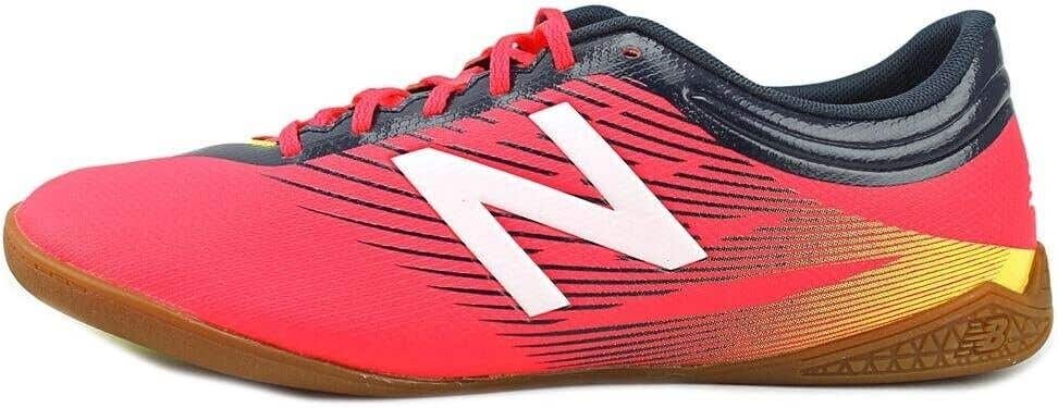 New Balance JR Furon II Dispatch IN Kid's Indoor Soccer Shoes Cherry US Size 1 M