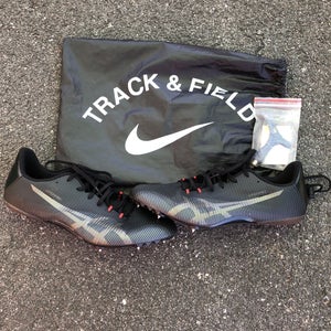 Asics Hypersprint Track Spikes | Men's 12 | With Nike Bag