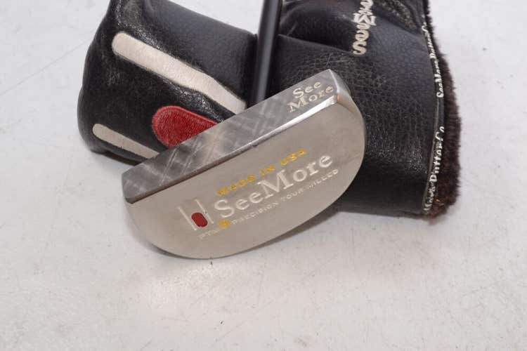See More Precision Tour Milled PTM 3 Platinum 34" Putter Right Steel # 174158
