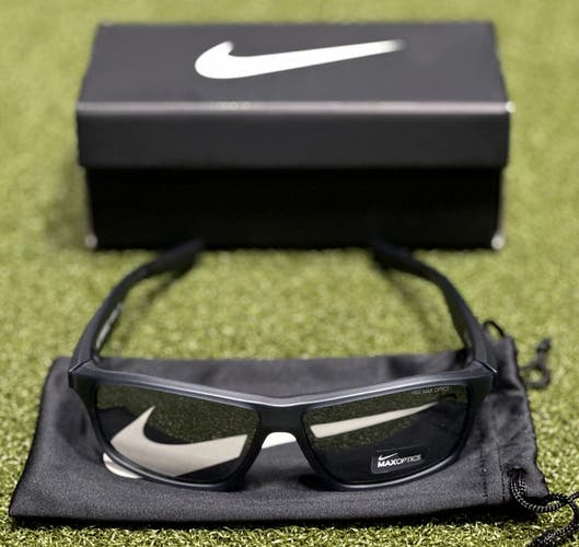 Nike Premier 6.0 Sunglasses Matte Anthracite/Black/Grey EV0789-061 NEW #69461