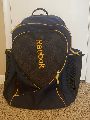 Reebok 10K Wheeled Backpack Hockey Bag