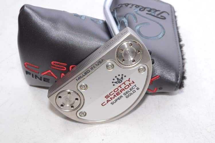 Titleist 2023 Scotty Cameron Super Select GOLO 6 35" Putter Right Steel # 174207