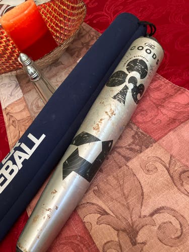 Used 2022 DeMarini The Goods BBCOR Certified Bat (-3) Alloy 29 oz 32"